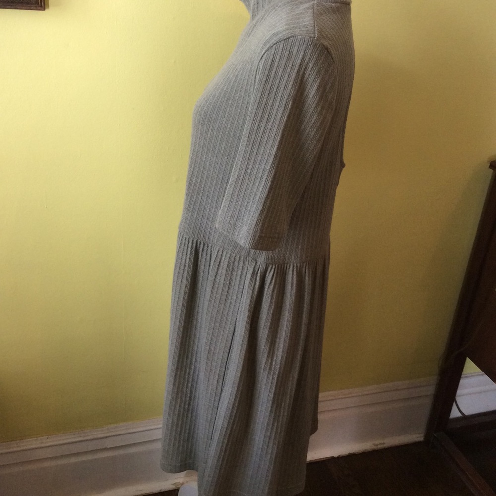 FP Beach Cute Sage Green Dress Open Back Size L - Picture 3 of 12